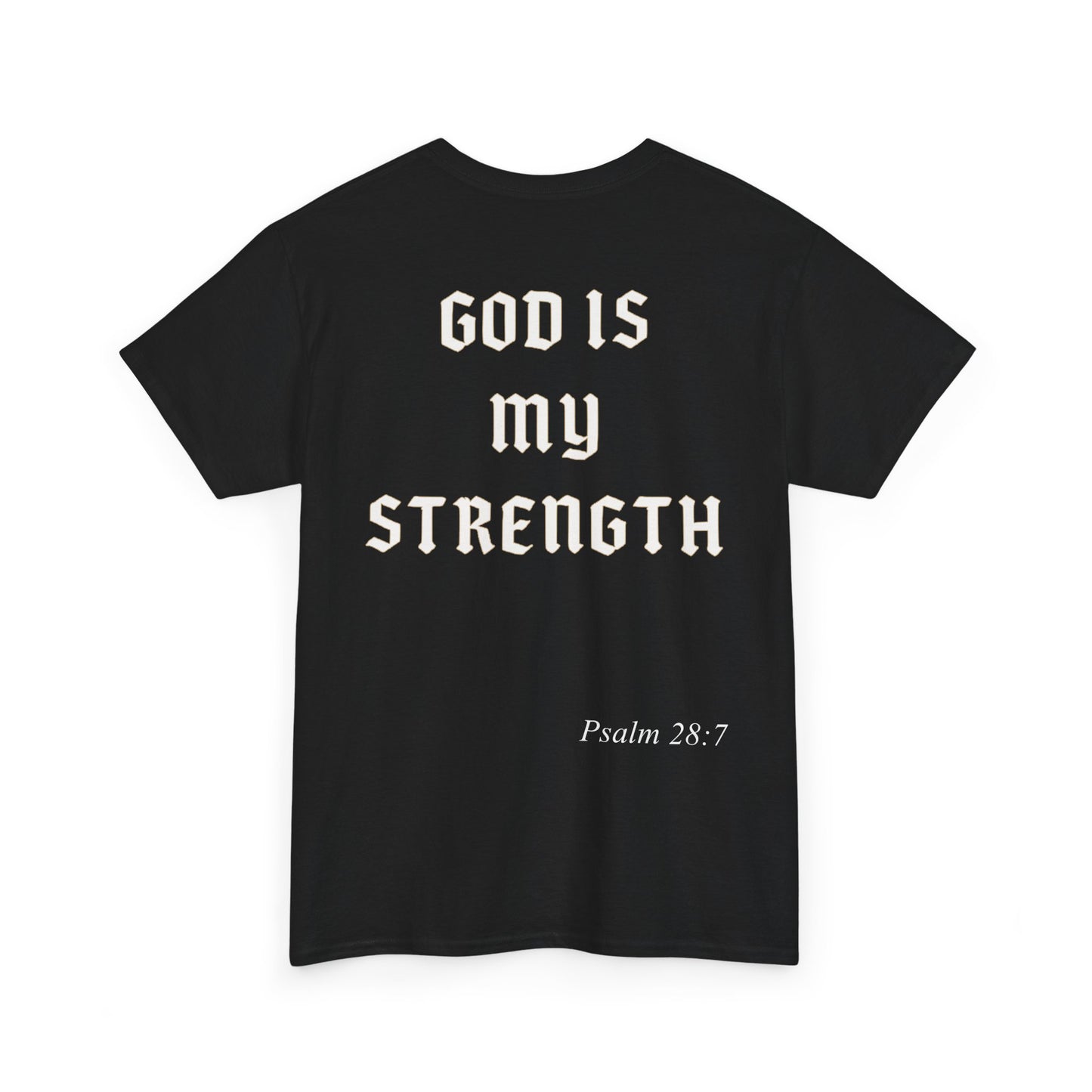 Unisex Cotton Shirt with Chapter - God Is My Strength