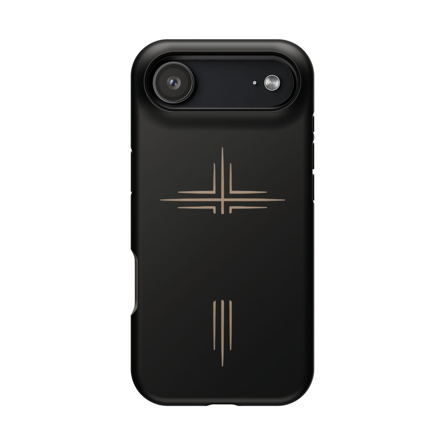 Black Impact-Resistant Cases with CROSSLINE Logo