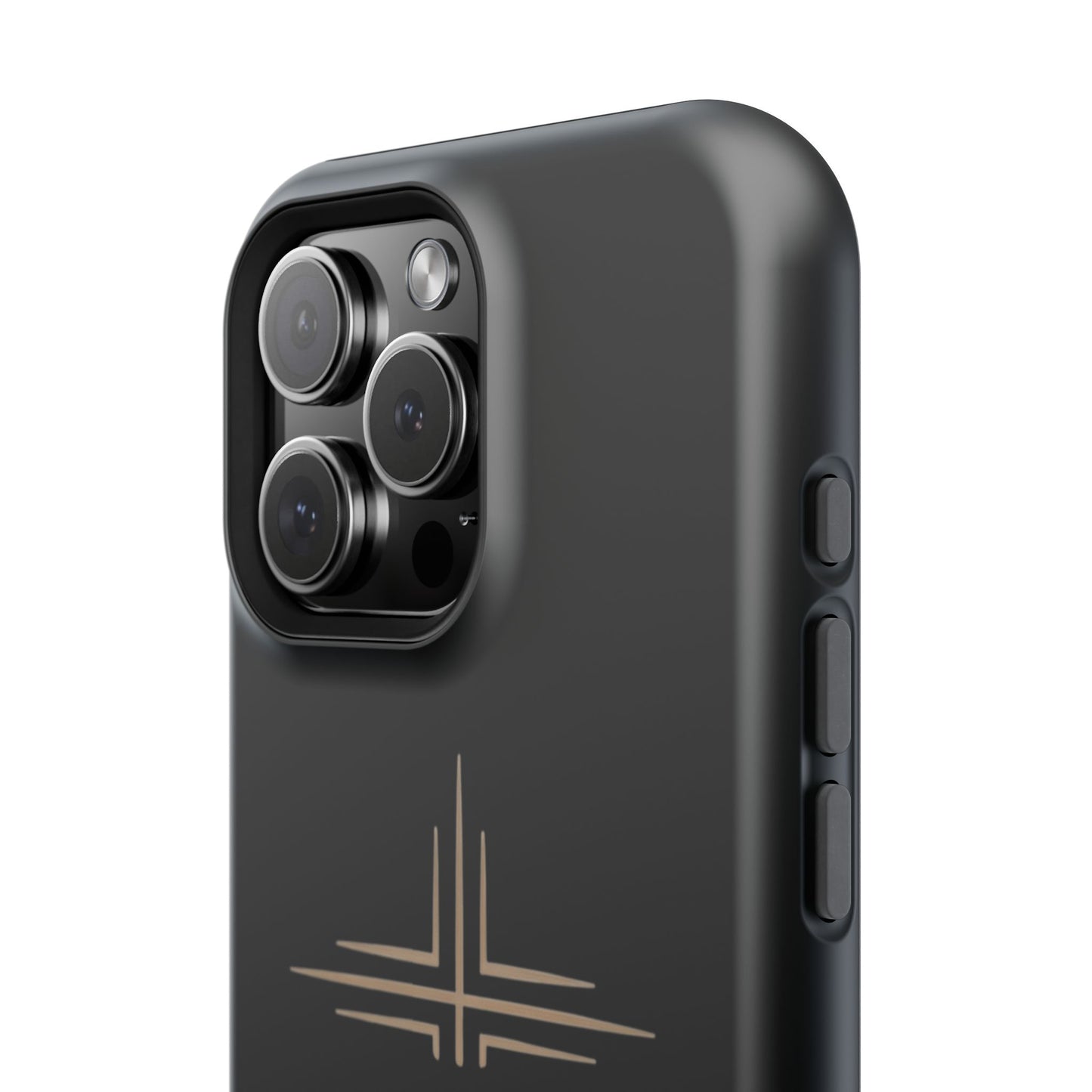 Black Impact-Resistant Cases with CROSSLINE Logo