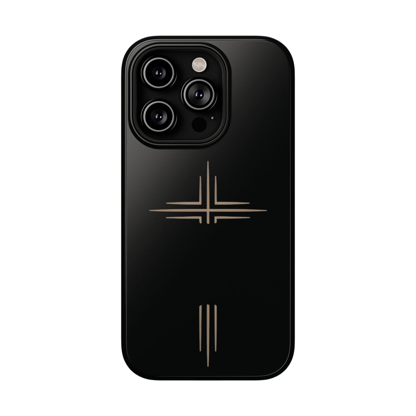 Black Impact-Resistant Cases with CROSSLINE Logo