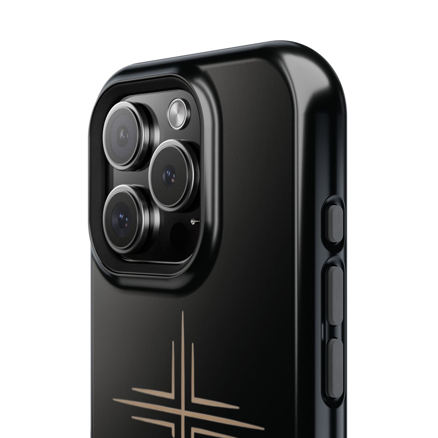 Black Impact-Resistant Cases with CROSSLINE Logo