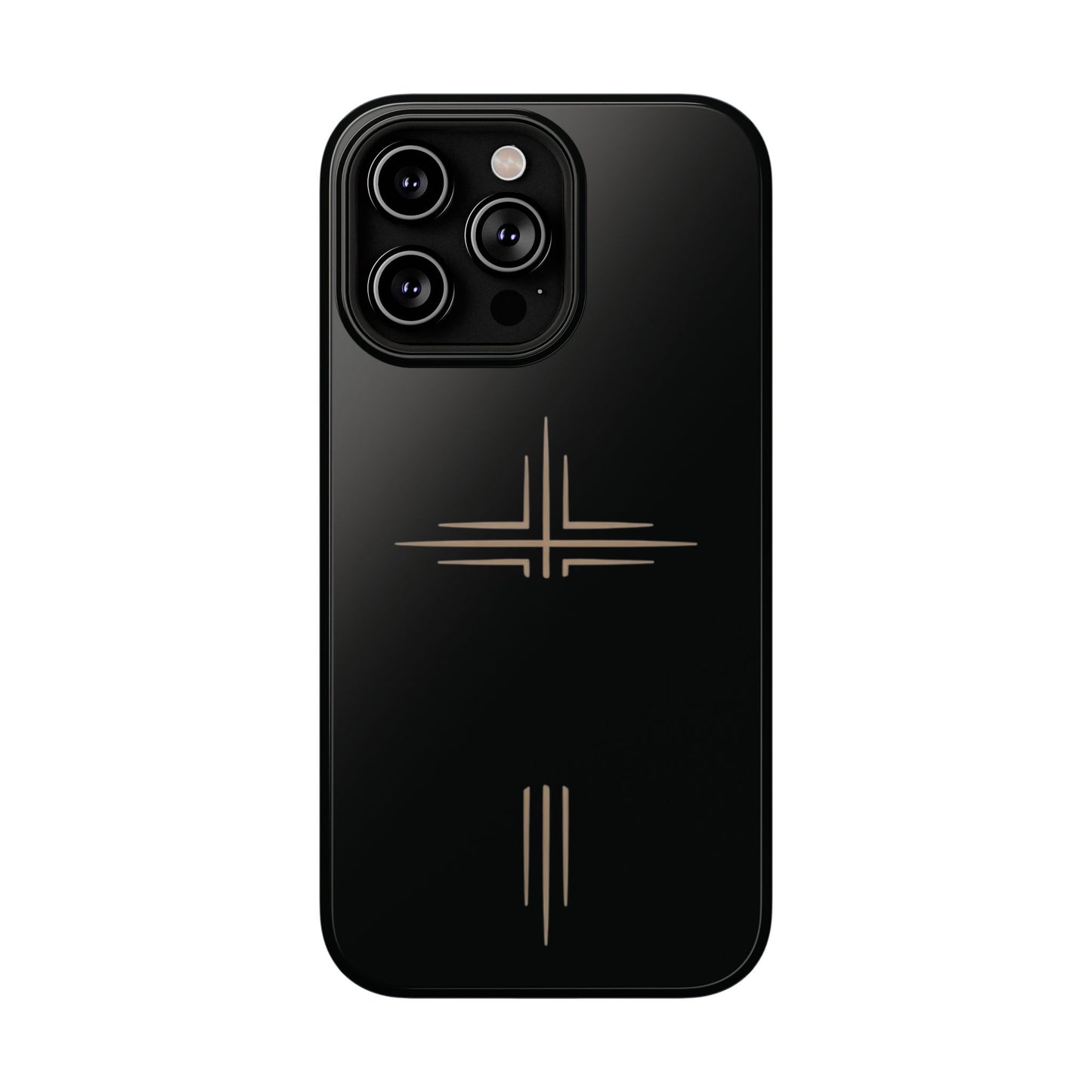 Black Impact-Resistant Cases with CROSSLINE Logo