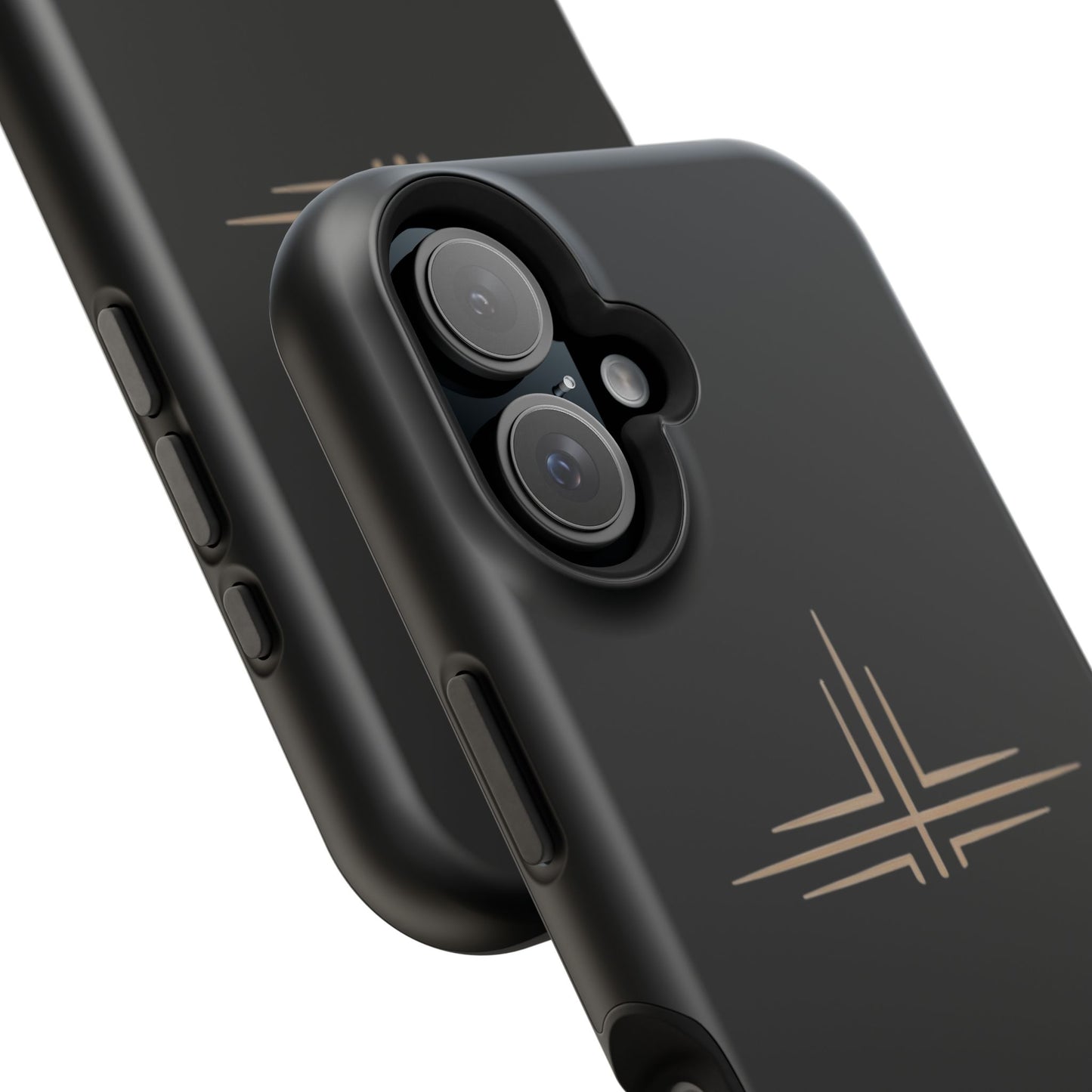 Black Impact-Resistant Cases with CROSSLINE Logo