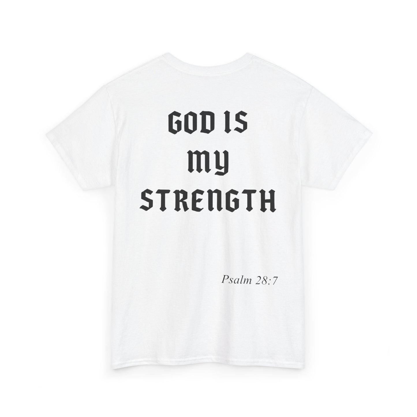 Unisex Cotton Shirt with Chapter - God Is My Strength