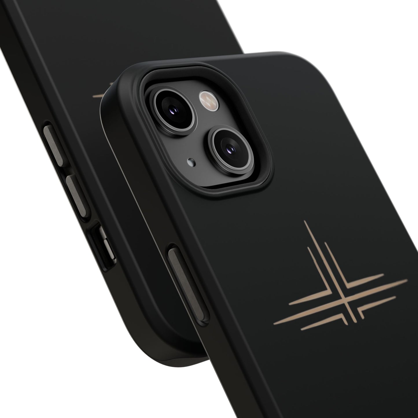 Black Impact-Resistant Cases with CROSSLINE Logo