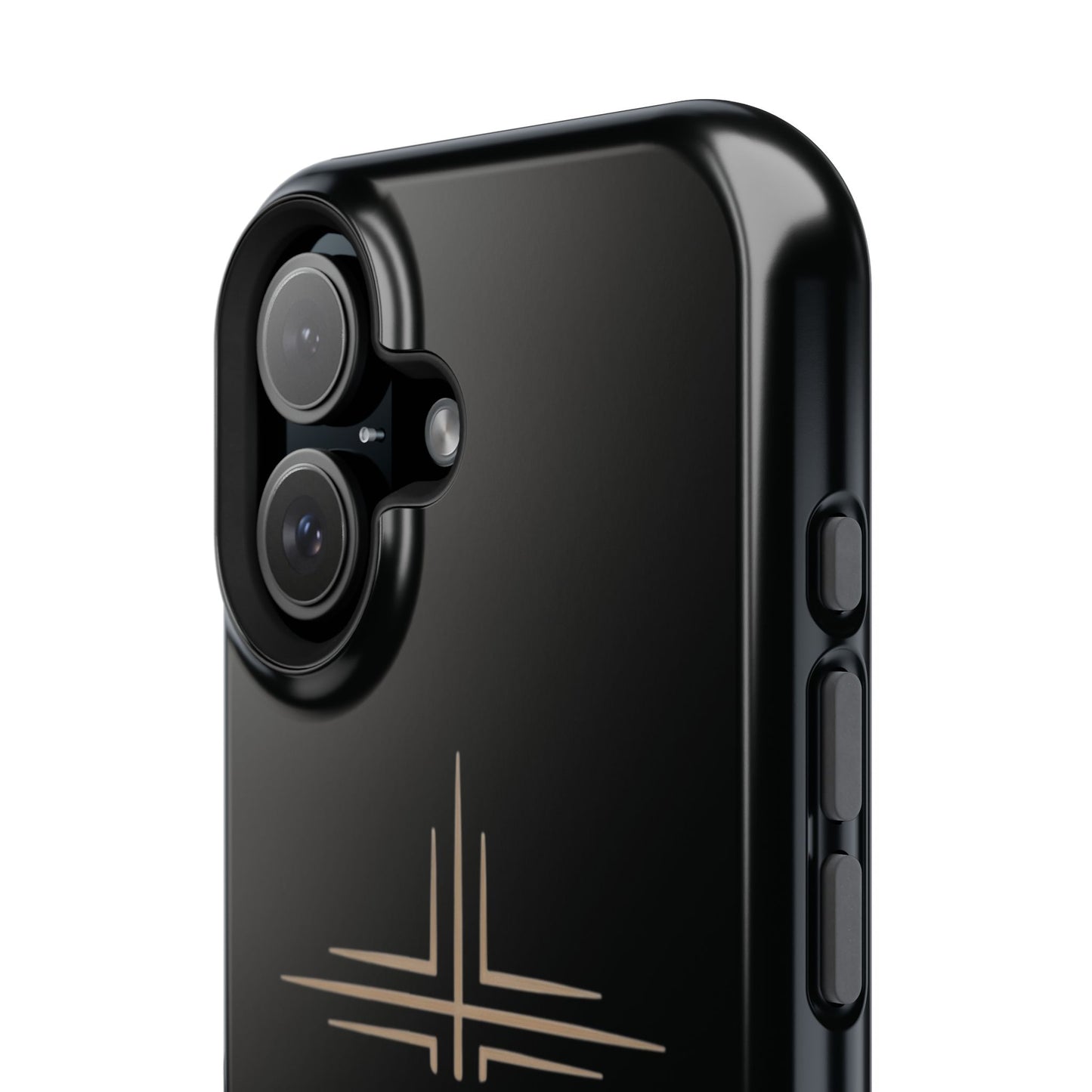Black Impact-Resistant Cases with CROSSLINE Logo
