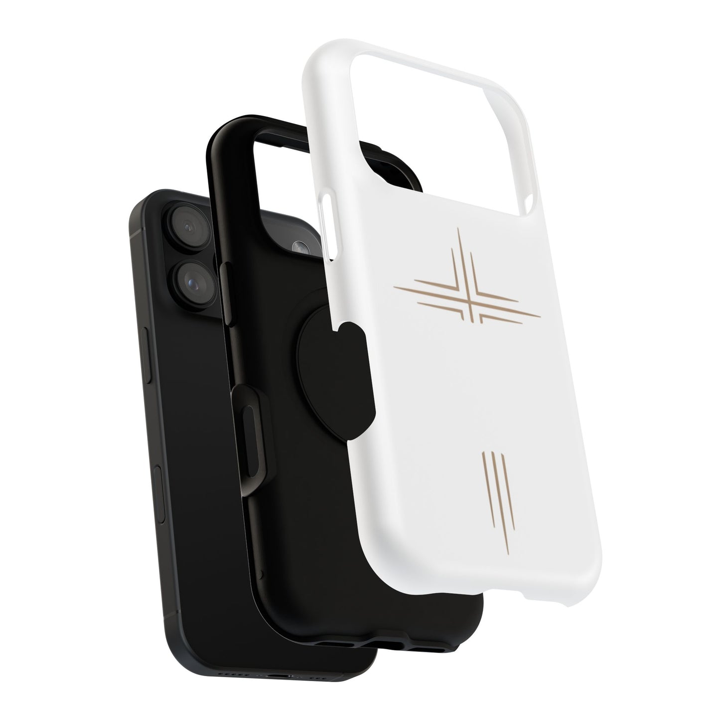Impact-Resistant Cases with CROSSLINE Logo