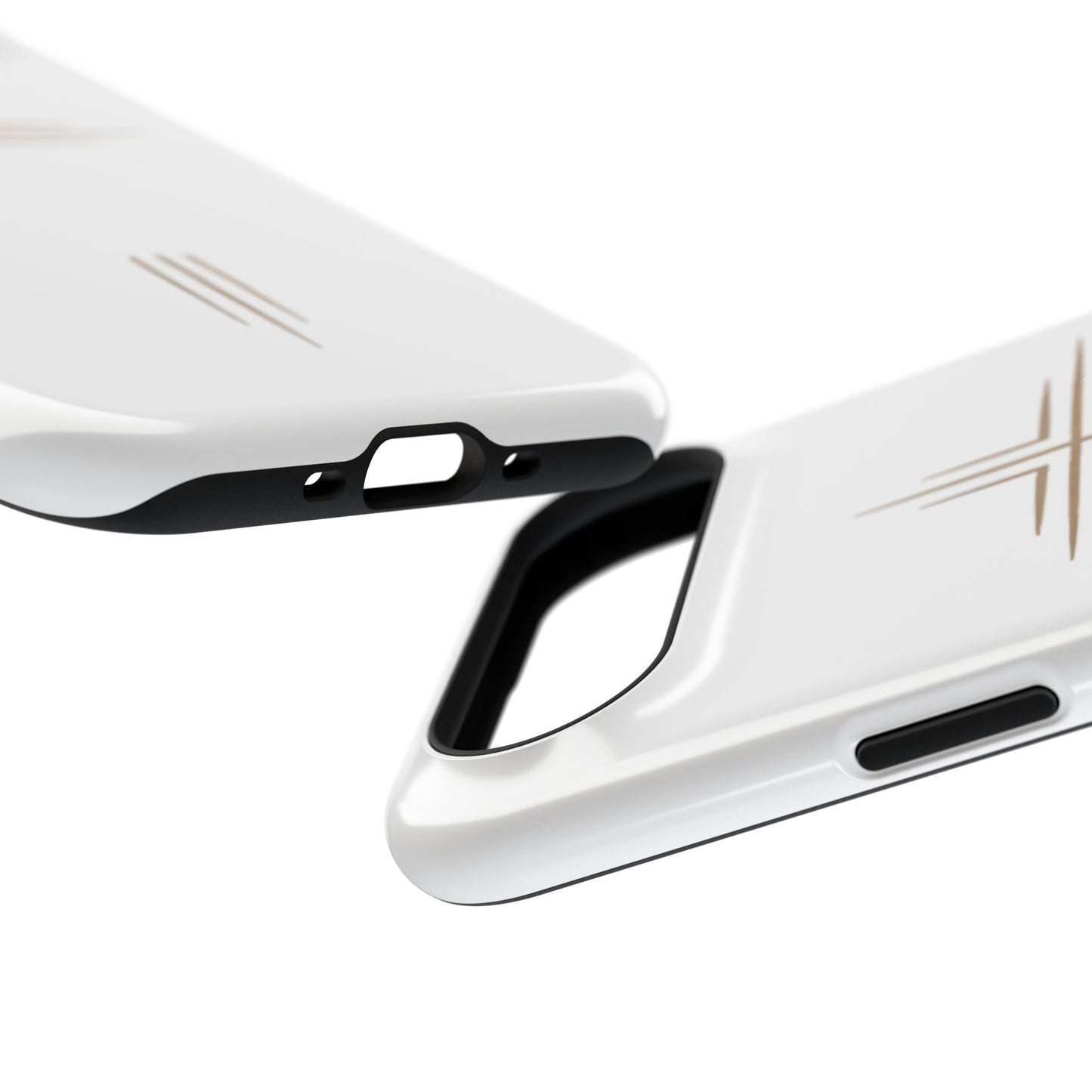 Impact-Resistant Cases with CROSSLINE Logo