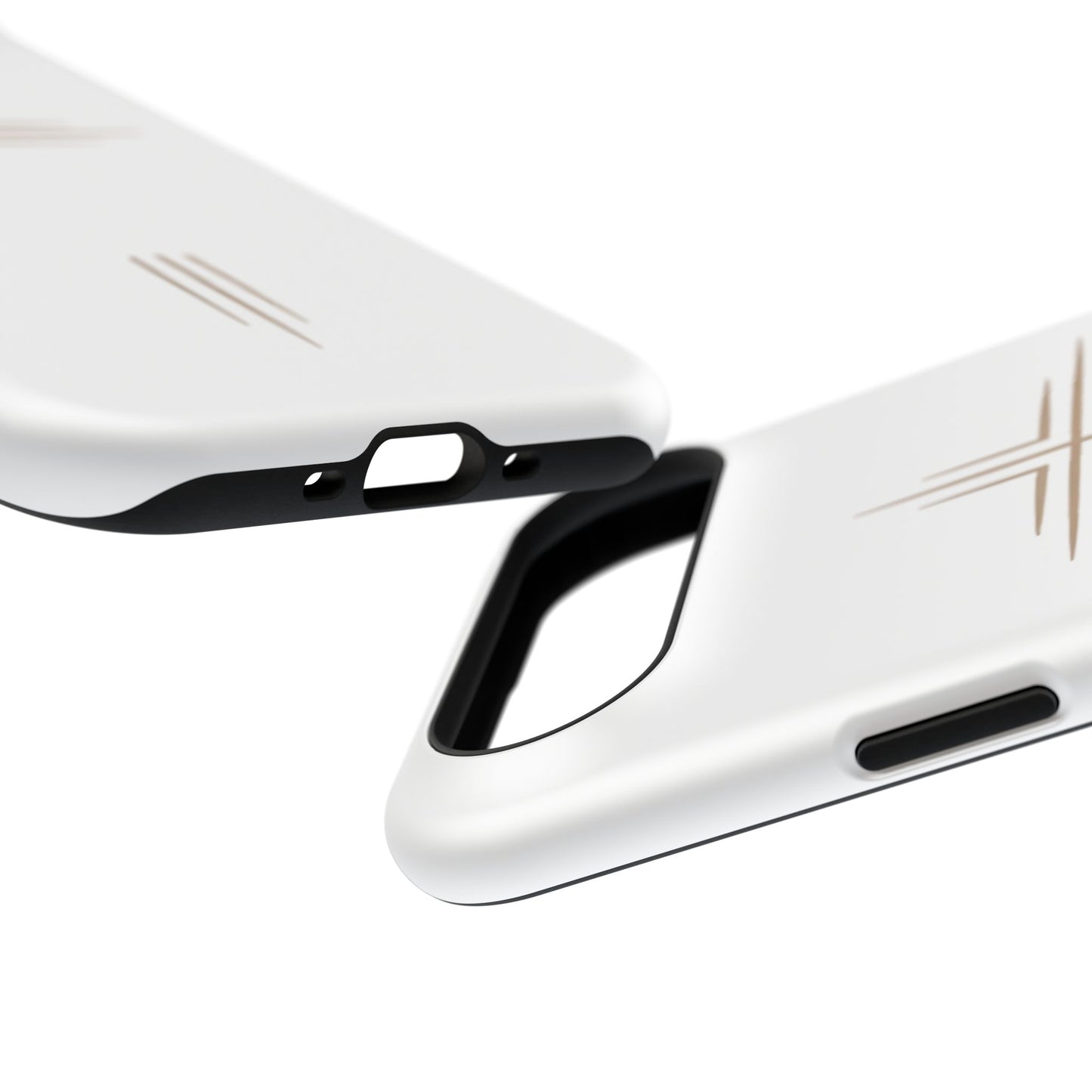 Impact-Resistant Cases with CROSSLINE Logo