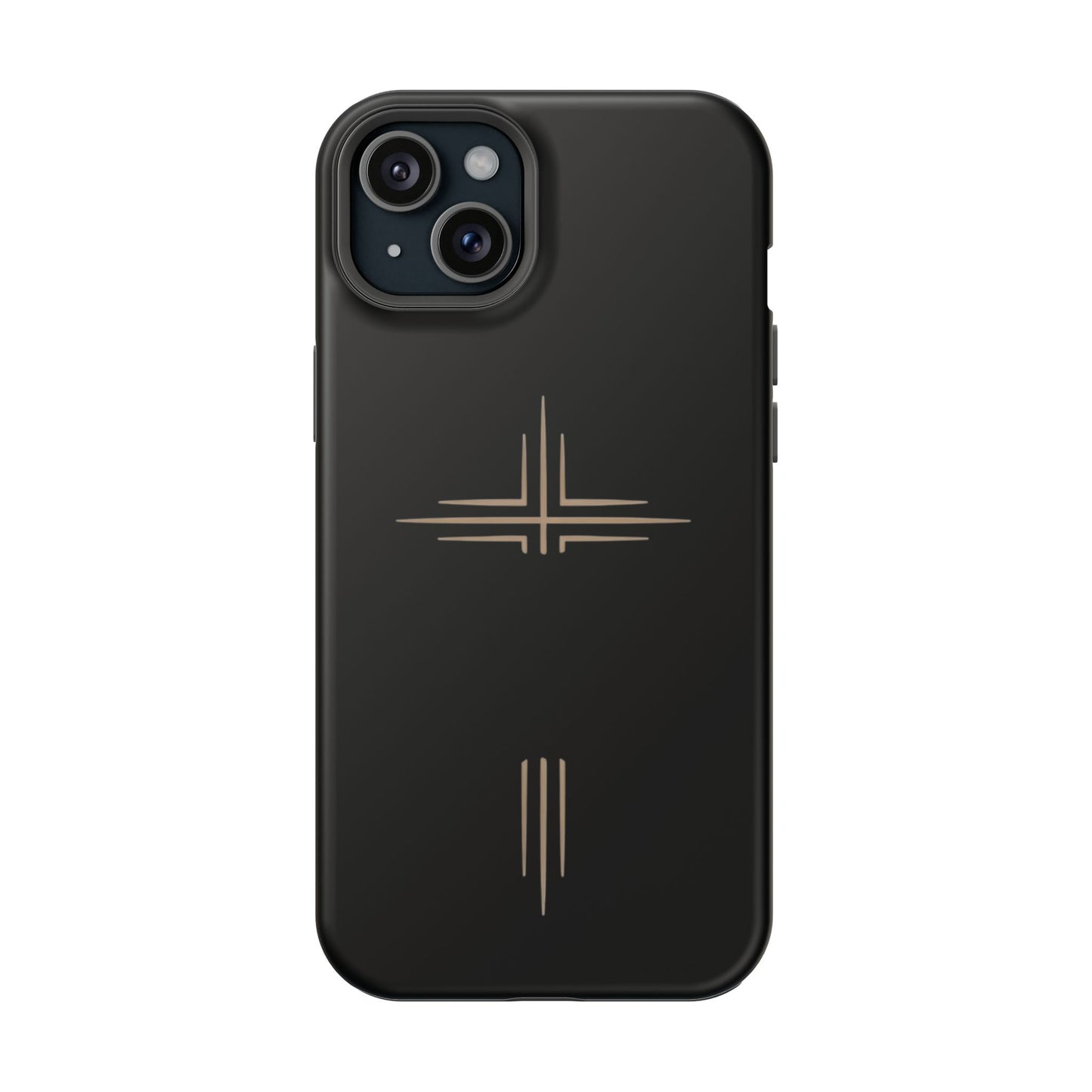Black Impact-Resistant Cases with CROSSLINE Logo