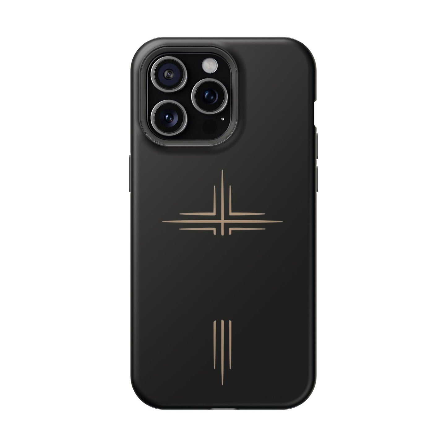 Black Impact-Resistant Cases with CROSSLINE Logo