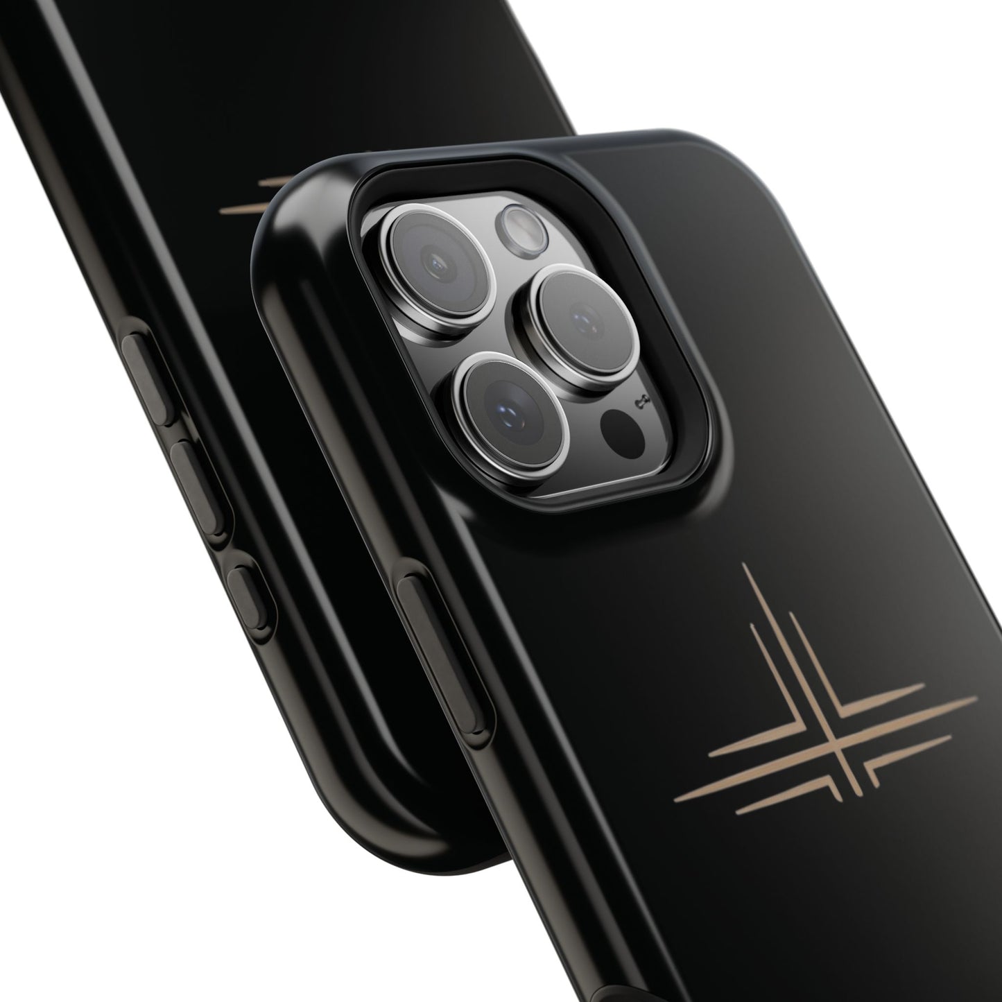 Black Impact-Resistant Cases with CROSSLINE Logo