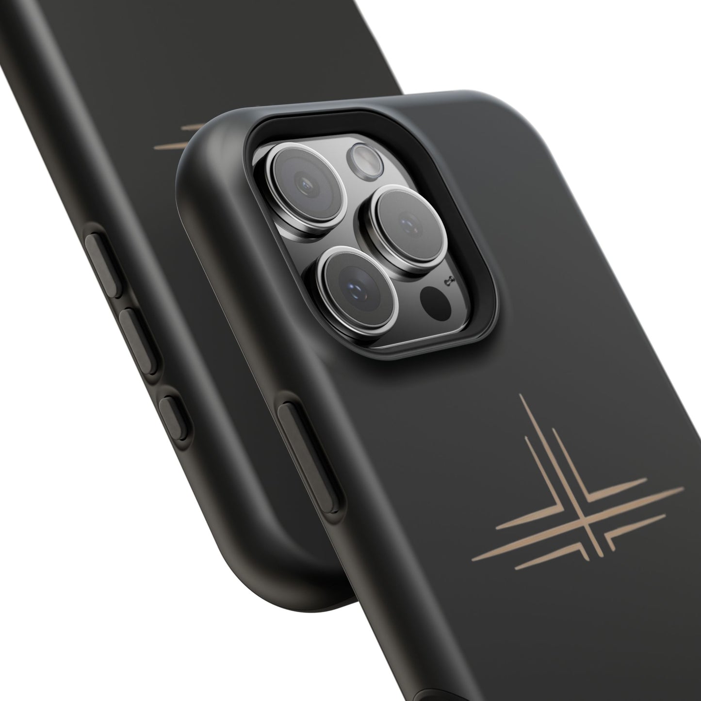 Black Impact-Resistant Cases with CROSSLINE Logo