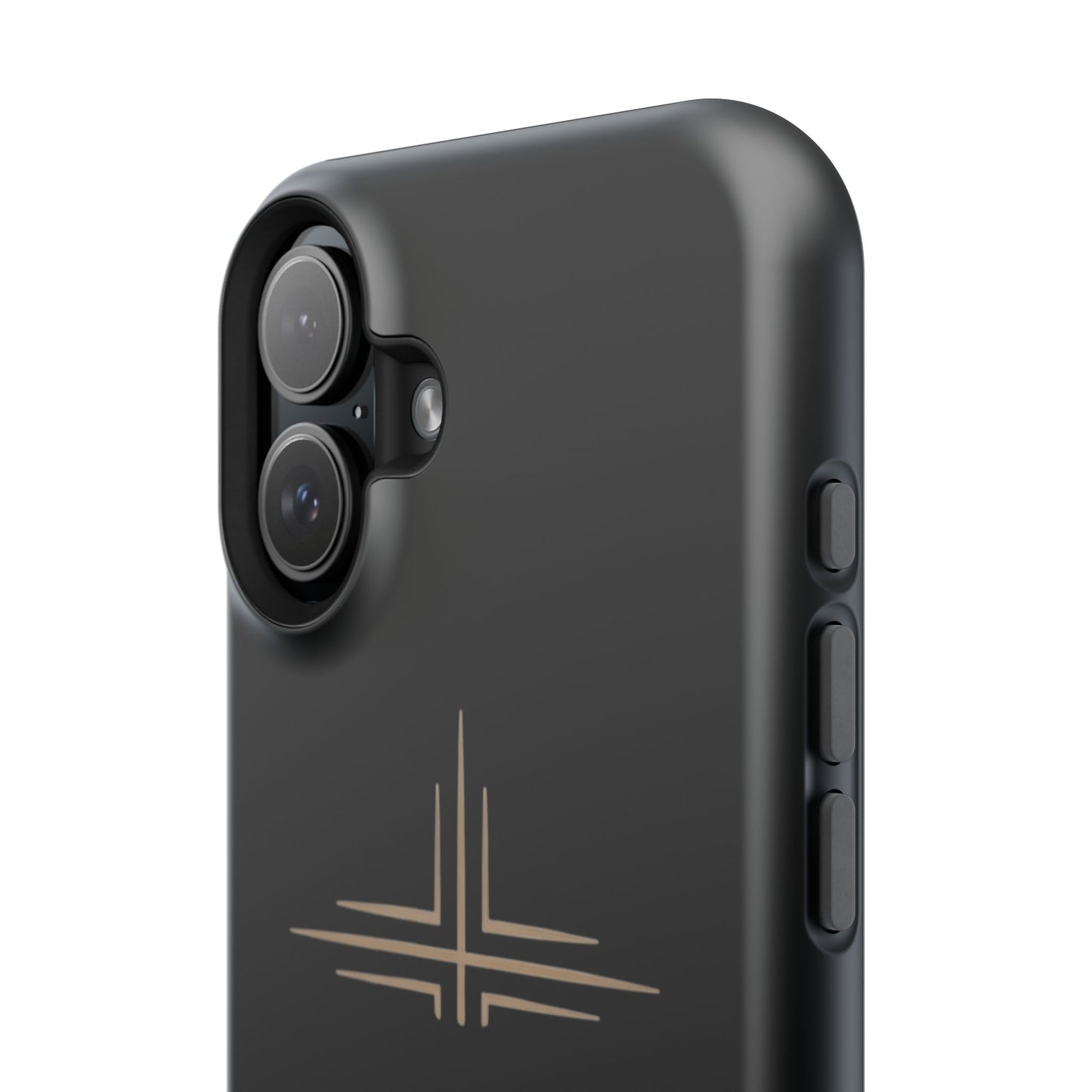 Black Impact-Resistant Cases with CROSSLINE Logo