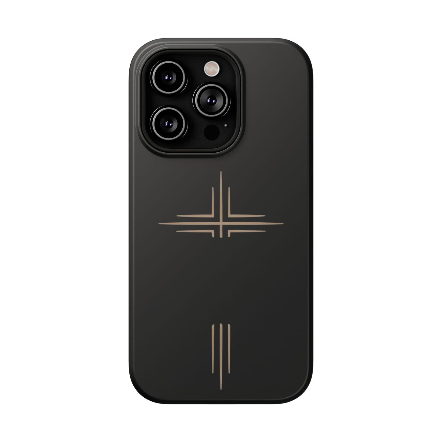 Black Impact-Resistant Cases with CROSSLINE Logo