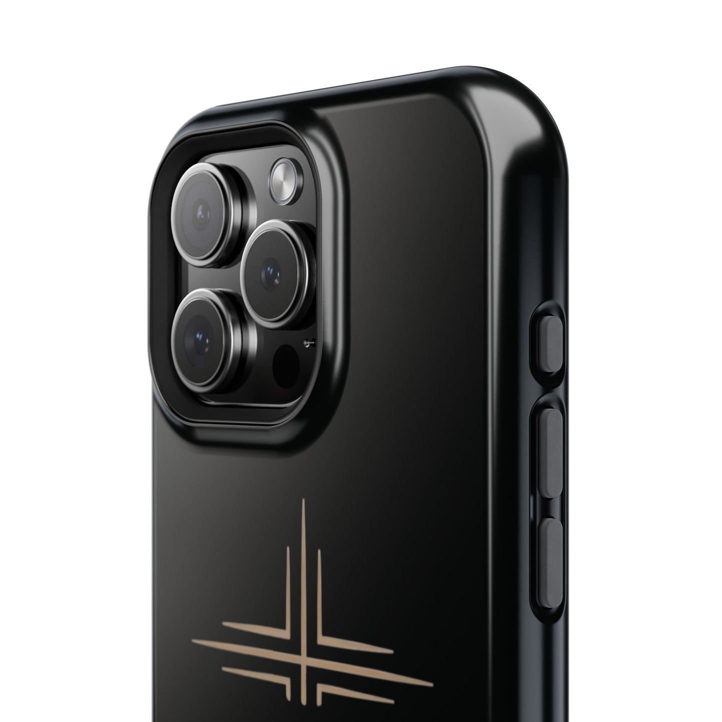 Black Impact-Resistant Cases with CROSSLINE Logo