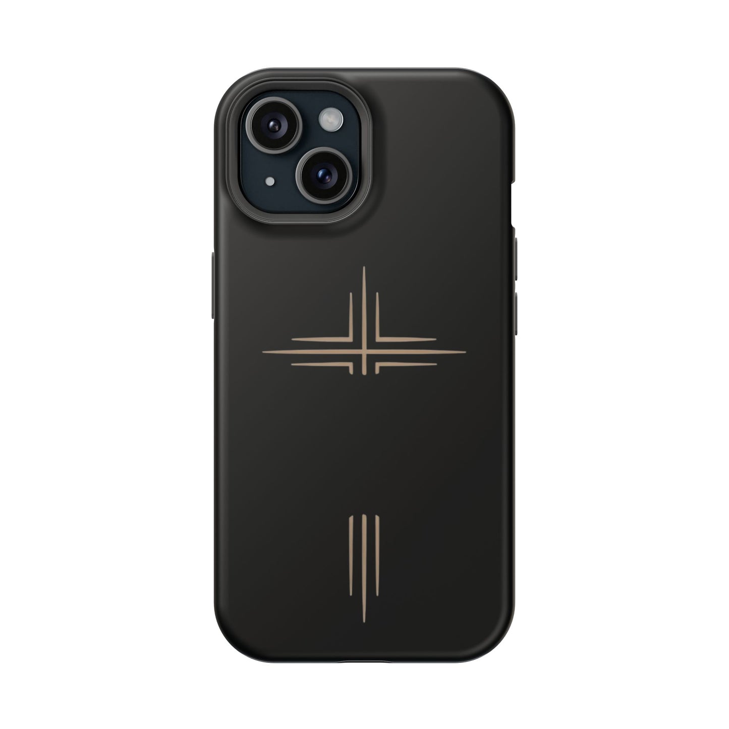Black Impact-Resistant Cases with CROSSLINE Logo