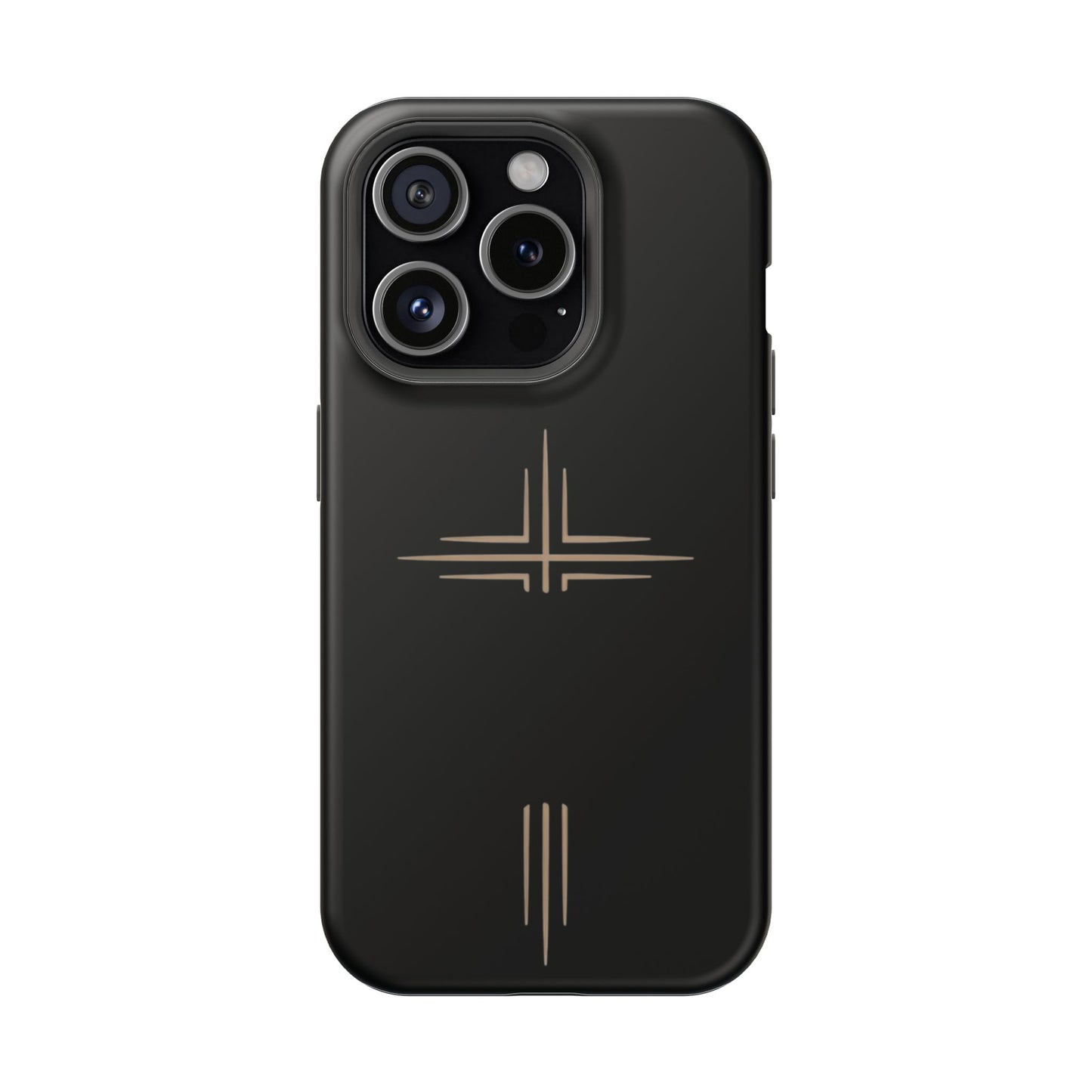 Black Impact-Resistant Cases with CROSSLINE Logo