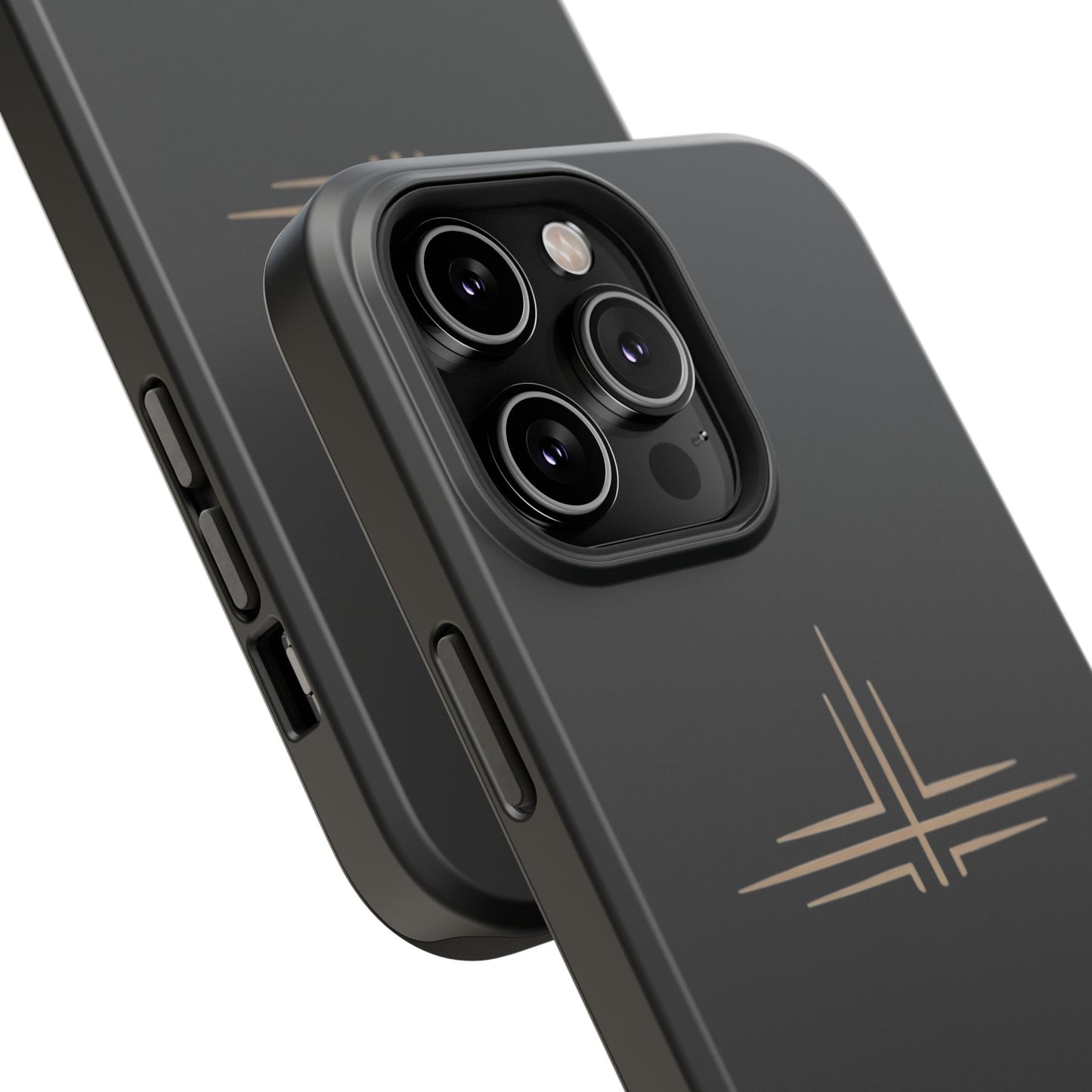 Black Impact-Resistant Cases with CROSSLINE Logo