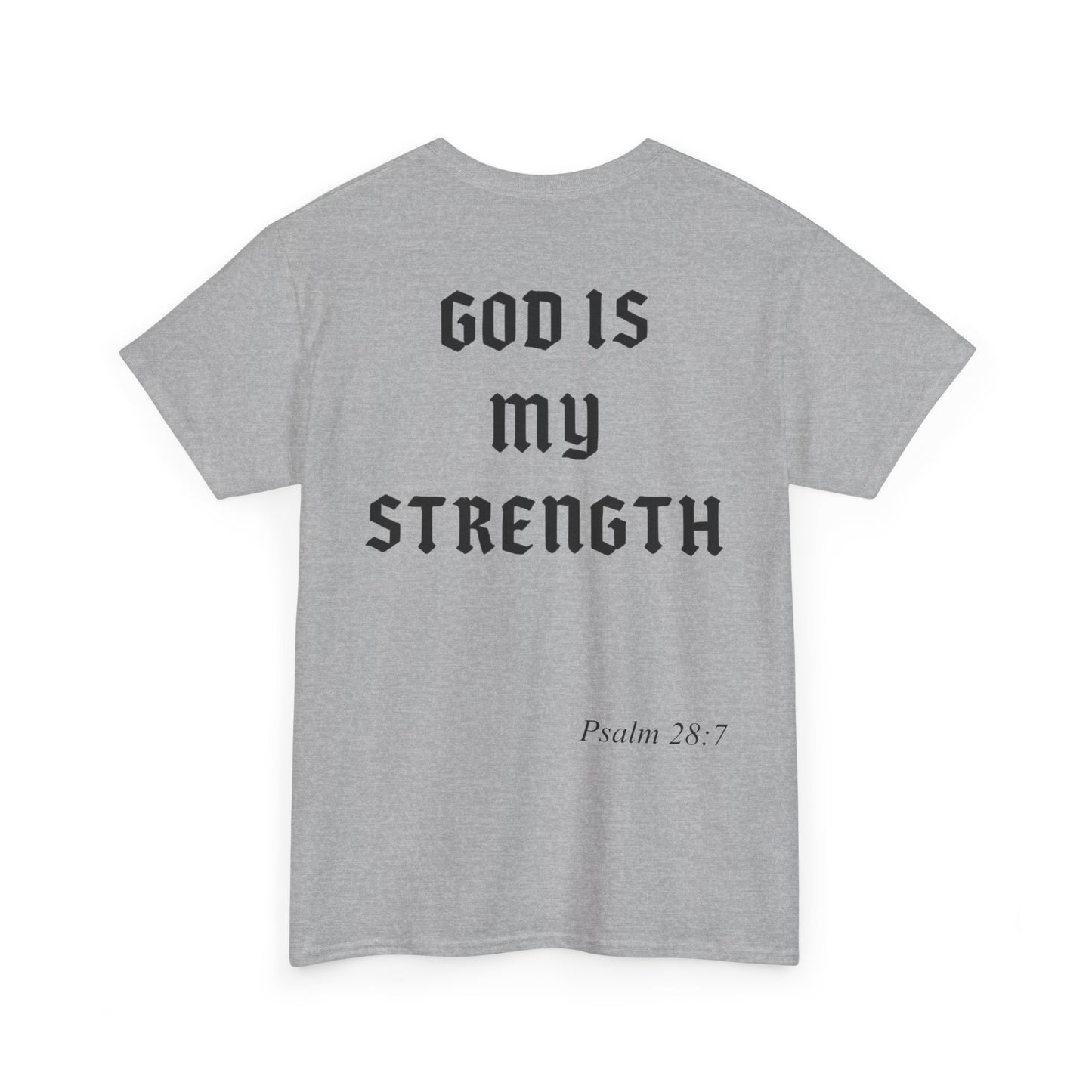 Unisex Cotton Shirt with Chapter - God Is My Strength